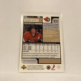 #144 Daniel Alfredsson Ottawa Senators   1998-99 UD Collectors Choice Hockey  Card A1E