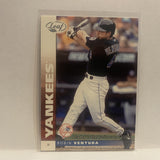 #87 Robin Ventura New York Mets 2002 Donruss Leaf Baseball Card HI