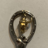 Texas One Horn Steer Collectable Souvenir Spoon CU