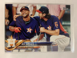 #298 All Smiles Houston Astros 2018 Topps Series One  Baseball Card MLB