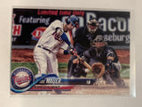 #231 Joe Mauer Minnesota Twins 2018 Topps Series One  Baseball Card MLB