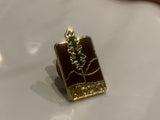 Alberta Spruce Tree Logo Lapel Hat Pin CF