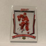 #238 Mathieu Scheider Detroit Red Wings   2007-08 UD MVP Hockey  Card A1F
