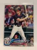 #261 Andrew Stevenson Rookie Washington Nationals 2018 Topps Series One  Baseball Card MLB