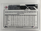 #166 Tyler Stephenson Cincinnati Reds 2023 Topps Series One Baseball Card