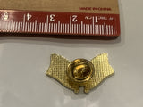 USA Pan Africa Friendship Flags Lapel Hat Pin CF