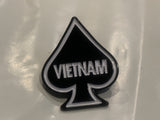 Vietnam Spade Lapel Hat Pin CF