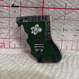 British Columbia Province  Lapel Pin