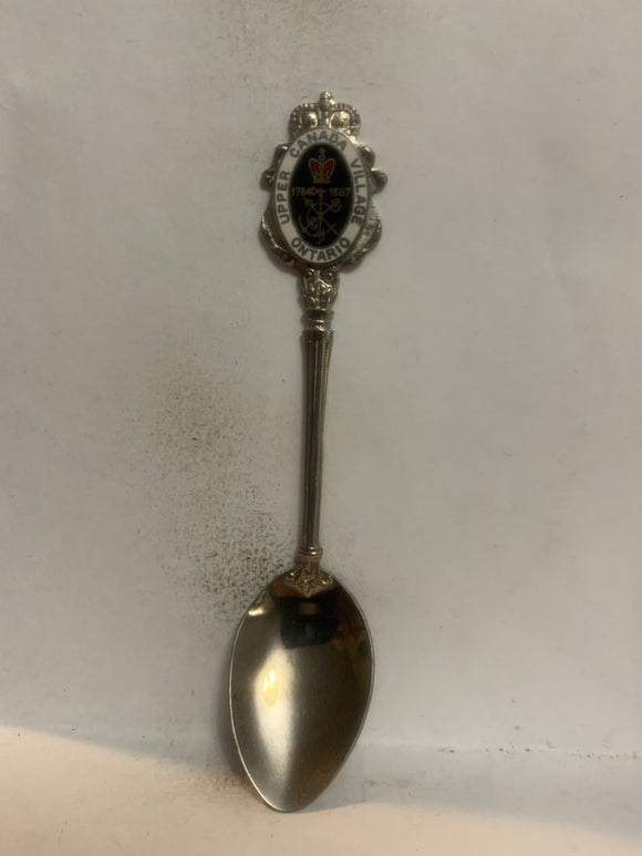 Upper Canada Village Ontario Crest Logo Souvenir Spoon