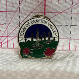 Town of Drayton Valley Alberta  Lapel Pin