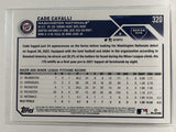 #320 Cade Cavalli Rookie Washington Nationals 2023 Topps Series One Baseball Card