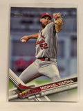 #99 Michael Wacha St Louis Cardinals 2017 Topps Series One Baseball Card