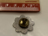 Mcdonalds Flower Logo Lapel Hat Pin CF
