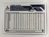 #5 Albert Pujols   St Louis Cardinals 2023 Topps Series One Baseball Card