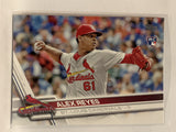 #103 Alex Reyes Rookie St Louis Cardinals 2017 Topps Series One Baseball Card