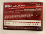 #103 Alex Reyes Rookie St Louis Cardinals 2017 Topps Series One Baseball Card