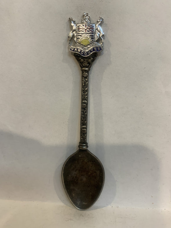 Vancouver BC Coat of Arms Souvenir Spoon
