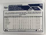 #236 Shane McClanahan   Tampa Bay Rays 2023 Topps Series One Baseball Card