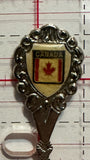 Canadian Flag Souvenir Spoon
