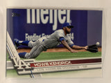 #107 Howie Kendrick Los Angeles Dodgers 2017 Topps Series One Baseball Card