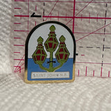 Saint John New Brunswick  Lapel Pin