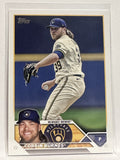 #225 Corbin Burnes Milwaukee Brewers 2023 Topps Series One Baseball Card