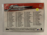 #211 Boston B-Boys Boston Red Sox 2018 Topps Series One  Baseball Card MLB