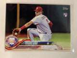 #219 J.P. Crawford Rookie Philadelphia Phillies 2018 Topps Series One  Baseball Card MLB