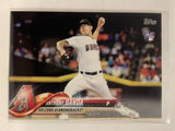 #247 Anthony Banda Rookie Arizona Diamondbacks 2018 Topps Series One  Baseball Card MLB