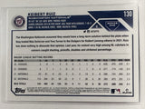 #130 Keibert Ruiz Washington Nationals 2023 Topps Series One Baseball Card