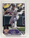 #63 C.J. Cron Colorado Rockies 2023 Topps Series One Baseball Card