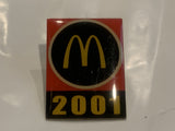 2001 Mcdonalds Logo Lapel Hat Pin CF