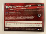 #120 Reynaldo Lopez Washington Nationals 2017 Topps Series One Baseball Card