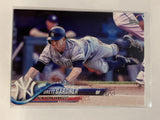 #204 Brett Gardner New York Yankees 2018 Topps Series One  Baseball Card MLB