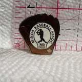 Minor Baseball Association Red Deer Glove  Lapel Pin