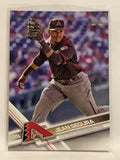 #123 Jean Segura Arizona Diamondbacks 2017 Topps Series One Baseball Card
