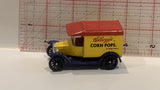 Yellow Kellogg's Corn Pops 1921 Model T Ford Matchbox Toy Diecast Car