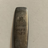 RCMP Crest 1873 1973 Collectable Souvenir Spoon CU