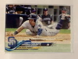 #246 Yangervis Solarte San Diego Padres 2018 Topps Series One  Baseball Card MLB