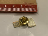 Military '71 Ribbon Lapel Hat Pin CF