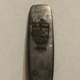 Alberta Crest Emblem Province Collectable Souvenir Spoon CU