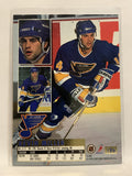 #186 Kevin Miller St Louis Blues 1994-95 Fleer Ultra Hockey Card