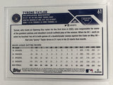#61 Tyrone Taylor Milwaukee Brewers 2023 Topps Series One Baseball Card