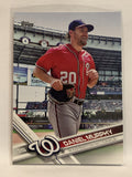 #62 Daniel Murphy Washington Nationals 2017 Topps Series One Baseball Card
