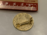 Falun Alberta Baseball Maple Leaf Lapel Hat Pin CG