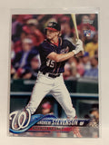 #261 Andrew Stevenson Rookie Washington Nationals 2018 Topps Series One  Baseball Card MLB