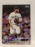 #269 Greg Holland Colorado Rockies 2018 Topps Series One  Baseball Card MLB