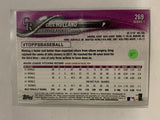 #269 Greg Holland Colorado Rockies 2018 Topps Series One  Baseball Card MLB