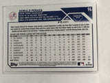 #94 Oswald Peraza Rookie New York Yankees 2023 Topps Series One Baseball Card