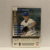 #76 Mike Sweeney Kansas City Royals 2002 Donruss Leaf Baseball Card HK